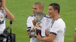 Ronaldo vs Barcelona 2012 Supercup 4k upscaled [upl. by Amitarp]