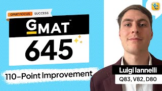 GMAT FE 645  110Point Improvement  DI71 to D80  GMAT Focus TestTaking Strategies [upl. by Annaesor]