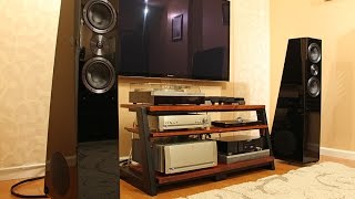 SVS Ultra Tower Speakers Sound Demo Rock [upl. by Nairbal]