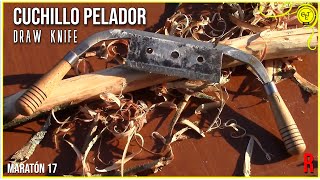 cuchillo pelador doble mango  draw knife [upl. by Nospmas]