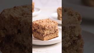 Cinnamon streusel banana coffee cake coffeecakerecipe [upl. by Nednarb]