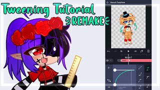 How to tween on Alight Motion  Tweening Tutorial Remake  Gacha Club [upl. by Berton]