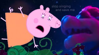 i edited peppa pig part 8 ft bowser 🍑😰🌳 [upl. by Elnar]