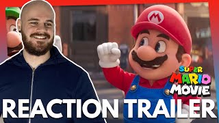 SUPER MARIO BROS LE FILM  REACTION TRAILER 2 CEST BEAU PUTAIN [upl. by Nerahs]