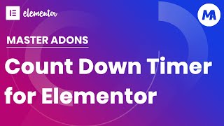 Countdown timer Addon For Elementor [upl. by Goodkin409]