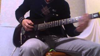 Skrillex  Scary Monsters and Nice Sprites Guitar Cover by MaTt Huguet with tabs [upl. by Afnin]