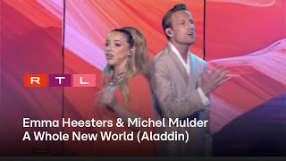 Emma Heesters amp Michel Mulder  A Whole New World Aladdin  Stars On Stage [upl. by Eelanaj118]