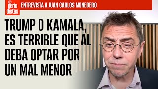 Entrevista ¬ Trump o Kamala es terrible que AL deba optar por un mal menor Monedero [upl. by Trudi]