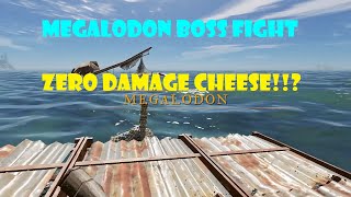 Stranded Deep PS4 Megalodon Boss Cheese [upl. by Notyard]