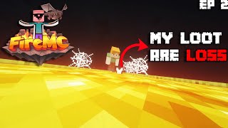 HOW I LOSE ALL LOOT IN THIS DEADLIST SMP EP 2 FIRE MC [upl. by Elka]