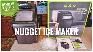 Oraimo Nugget Ice Maker Review amp How To Clean amp Setup for First Time [upl. by Greenstein]