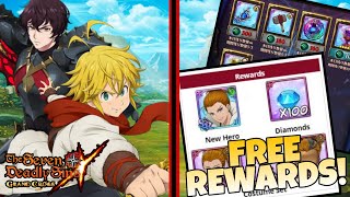 The Best F2P Rewards Are Here 100 Free Gems Ragnarok Is Coming To Global Tomorrow 7DSGrand Cross [upl. by Atsahc]