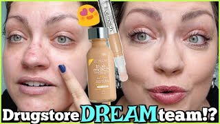 Lets Test LOréal True Match Super Blendable Foundation amp Concealer [upl. by Ennove]