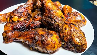 ONLY 2 Ingredients Air Fryer Jamaican Jerk Chicken under 30 minutes [upl. by Ettevy]