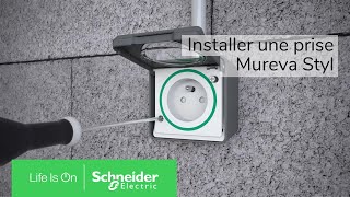 Comment installer la prise de courant Mureva Styl  Schneider Electric [upl. by Desai]