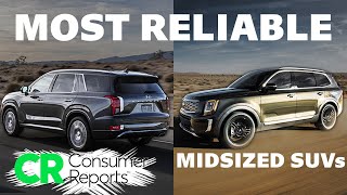 Most Reliable Midsized SUVs  Per Consumer Reports 2020 Models [upl. by Arnelle437]