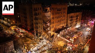 New York apartment collapse Bronx building partially collapses [upl. by Jeminah666]