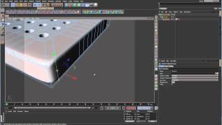 SubD Modeling in C4D  Lesson 12  Array of Holes [upl. by Aramoy850]