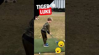 ⛳️ Channeling His Inner Tiger Woods Luke Jacksons Golf Compilation  FORE kidgolfer golf [upl. by Burke]