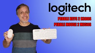 Unboxing e Teste do Teclado e Mouse Logitech Pebble 2 [upl. by Follansbee]