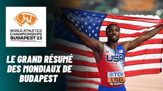 Mondiaux dathlétisme 2023  Le grand résumé [upl. by Ennahgiel]