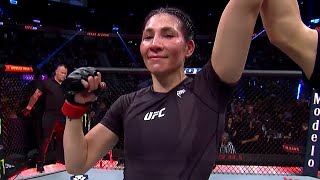 Irene Aldana Octagon Interview  UFC 279 [upl. by Arron]