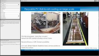 Joseph Luther quotMetal Halide Perovskites at the Nanoscale Implications for PVs and Optoelectronicsquot [upl. by Adranoel154]