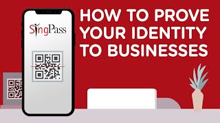 Prove your identity to businesses using SingPass Mobile [upl. by Apollus]