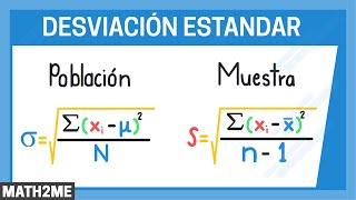 Desviación estándar en una población y muestra  Introdución  Fx991EX [upl. by Nosniv]