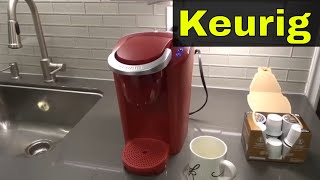 How To Use A Keurig K Compact Single Serve Coffee MakerFull Tutorial [upl. by Sherye]