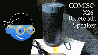 Comiso X26 Bluetooth Speaker [upl. by Nylac692]