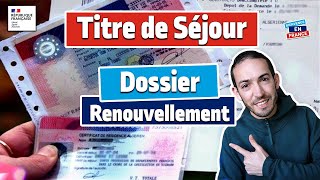 Renouvellement titre de séjour France Procédure en détails تجديد تصريح الإقامة في فرنسا الإجراء بالت [upl. by Philomena172]