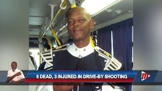 5 Dead 3 Injured In Drive By Shooting [upl. by Akinad605]