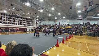 Conant coed cheer Lockport 11324 [upl. by Esineg]