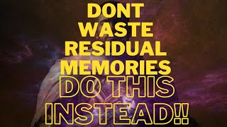 Dont waste any residual memories before watching this guide in world of warcraft prepatch event [upl. by Adnaval]