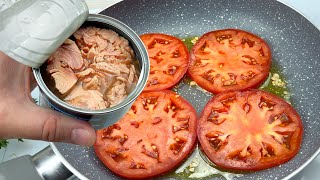 Hast du Tomaten und Thunfischkonserven zu Hause😋2 Einfache schnelle und sehr leckere Rezepte  162 [upl. by Ofloda]