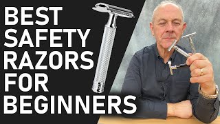 The 3 Best Safety Razors For Beginners  Close Irritation Free Shaves [upl. by Esorrebma]