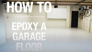 How To Epoxy A Garage Floor  Bunnings Warehouse [upl. by Ashlee]