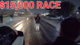 Jeep Trackhawk Vs Nitrous Corvette 15000 [upl. by Ericha126]