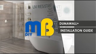 Dumawall Installation Guide  MB DIY [upl. by Aniale]