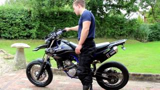 Yamaha WR125x SoundCheck 2015  Full Arrow Exhaust Decat [upl. by Meryl]