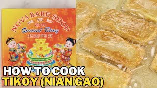 How To Cook Tikoy  Paano Magluto ng Tikoy [upl. by Peih]