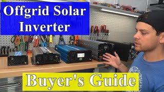 Offgrid Solar Inverter Buyers Guide for Beginners [upl. by Allin]