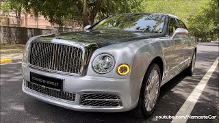 Bentley Mulsanne EWB 2017 ₹65 crore  Reallife review [upl. by Merill]