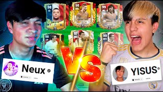 NEUX vs YISUS en FC MOBILE ¿QUIEN ES EL MEJOR 😱 PARTIDO DEFINITIVO [upl. by Lecrad]