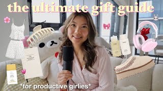 130 CHRISTMAS GIFT IDEAS ⭐️ productive amp aesthetic that girl gift guide wishlist 2023 [upl. by Einalem86]