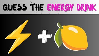 Guess The Energy Drink  Challenge Accepted [upl. by Tivad]