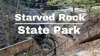 The BEST HIKING in Starved Rock State Park in Illinois [upl. by Shamus]