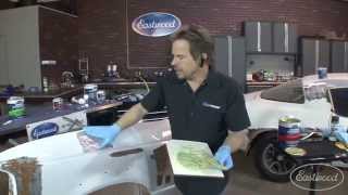 How To Use Body Filler  Mixing Spreading Sanding amp Tips  Part 1 of 3  Kevin Tetz at Eastwood [upl. by Erialc]