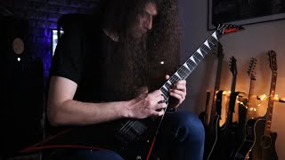 Necrophagist  Ignominious and Pale guitar solo  Kiriakos GP [upl. by Liw]